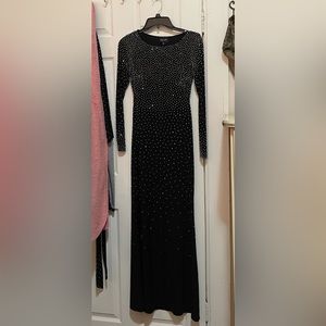 xscape long dress size small
